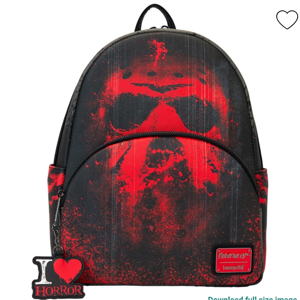 ‼️Sold‼️ NWT Friday The 13th Loungefly Backpack